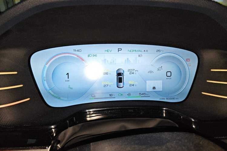 Used BYD Tang New Energy 2022 DM-p 215KM Four-Wheel Drive Flagship Model Instrument Cluster