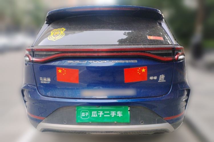 Used BYD Tang New Energy 2022 DM-p 215KM Four-Wheel Drive Flagship Model Rear