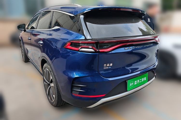 Used BYD Tang New Energy 2022 DM-p 215KM Four-Wheel Drive Flagship Model Rear Left 45 Deg