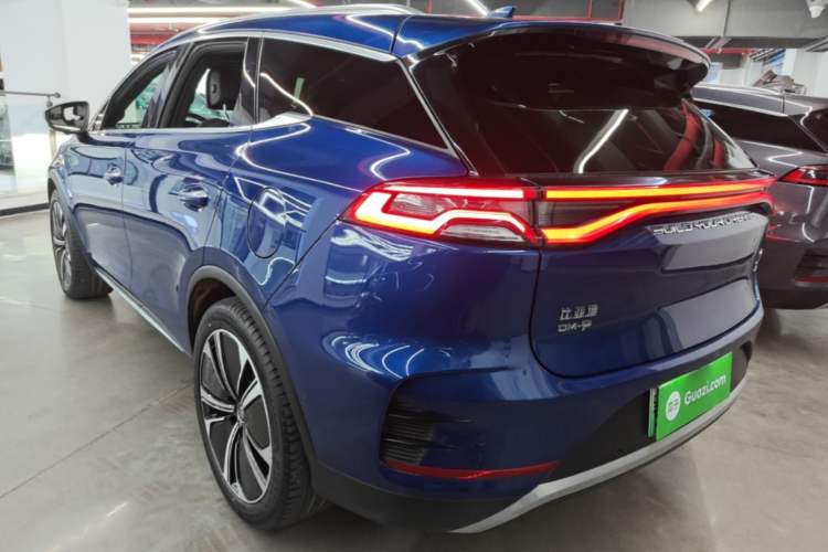 Used BYD Tang New Energy 2022 DM-p 215KM Four-Wheel Drive Flagship Model Rear Left 45 Deg