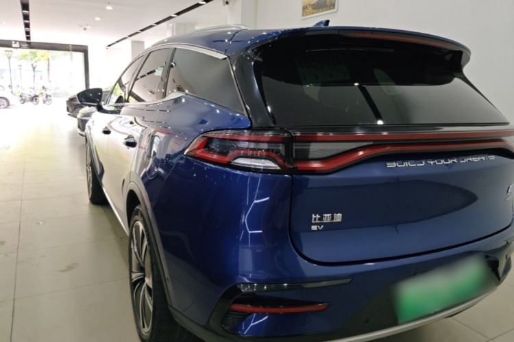 Used BYD Tang New Energy 2022 EV 635 km All-Wheel-Drive Flagship Model Rear Left 45 Deg