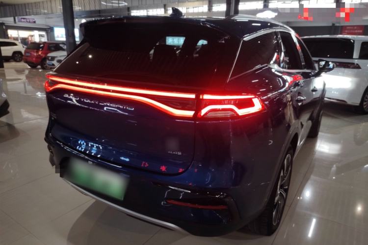 Used BYD Tang New Energy 2022 EV 635 km All-Wheel-Drive Flagship Model Rear Right 45 Deg