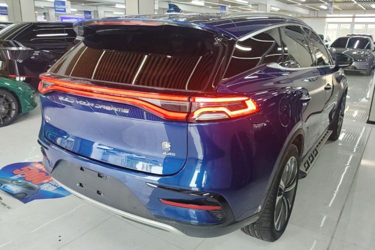 Used BYD Tang New Energy 2022 EV 635 km All-Wheel-Drive Flagship Model Rear Right 45 Deg
