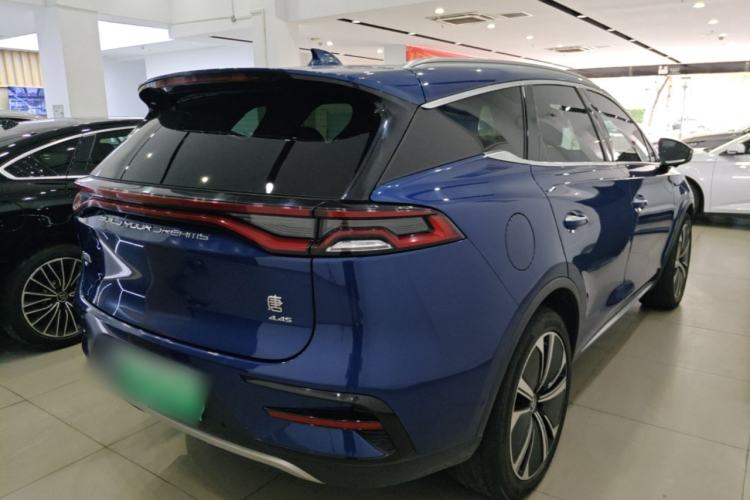 Used BYD Tang New Energy 2022 EV 635 km All-Wheel-Drive Flagship Model Rear Right 45 Deg