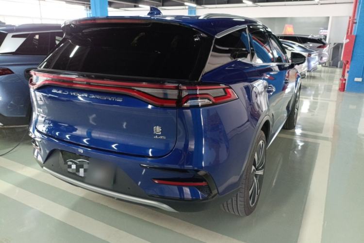 Used BYD Tang New Energy 2022 EV 635 km All-Wheel-Drive Flagship Model Rear Right 45 Deg