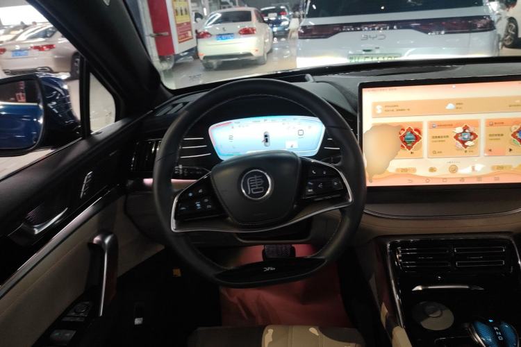 Used BYD Tang New Energy 2022 EV 635 km All-Wheel-Drive Flagship Model Steering Wheel