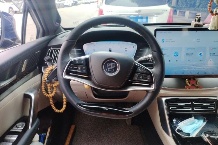 Used BYD Tang New Energy 2022 DM-p 215KM Four-Wheel Drive Flagship Model Steering Wheel