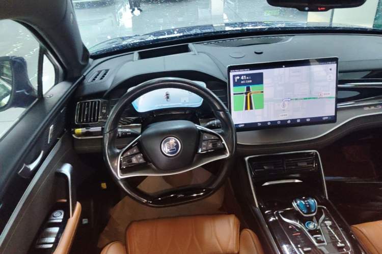 Used BYD Tang New Energy 2022 EV 635 km All-Wheel-Drive Flagship Model Steering Wheel