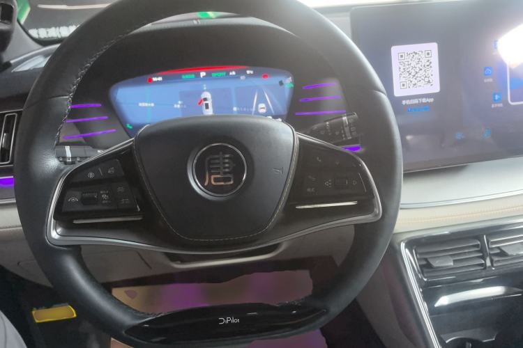 Used BYD Tang New Energy 2022 EV 635 km All-Wheel-Drive Flagship Model Steering Wheel