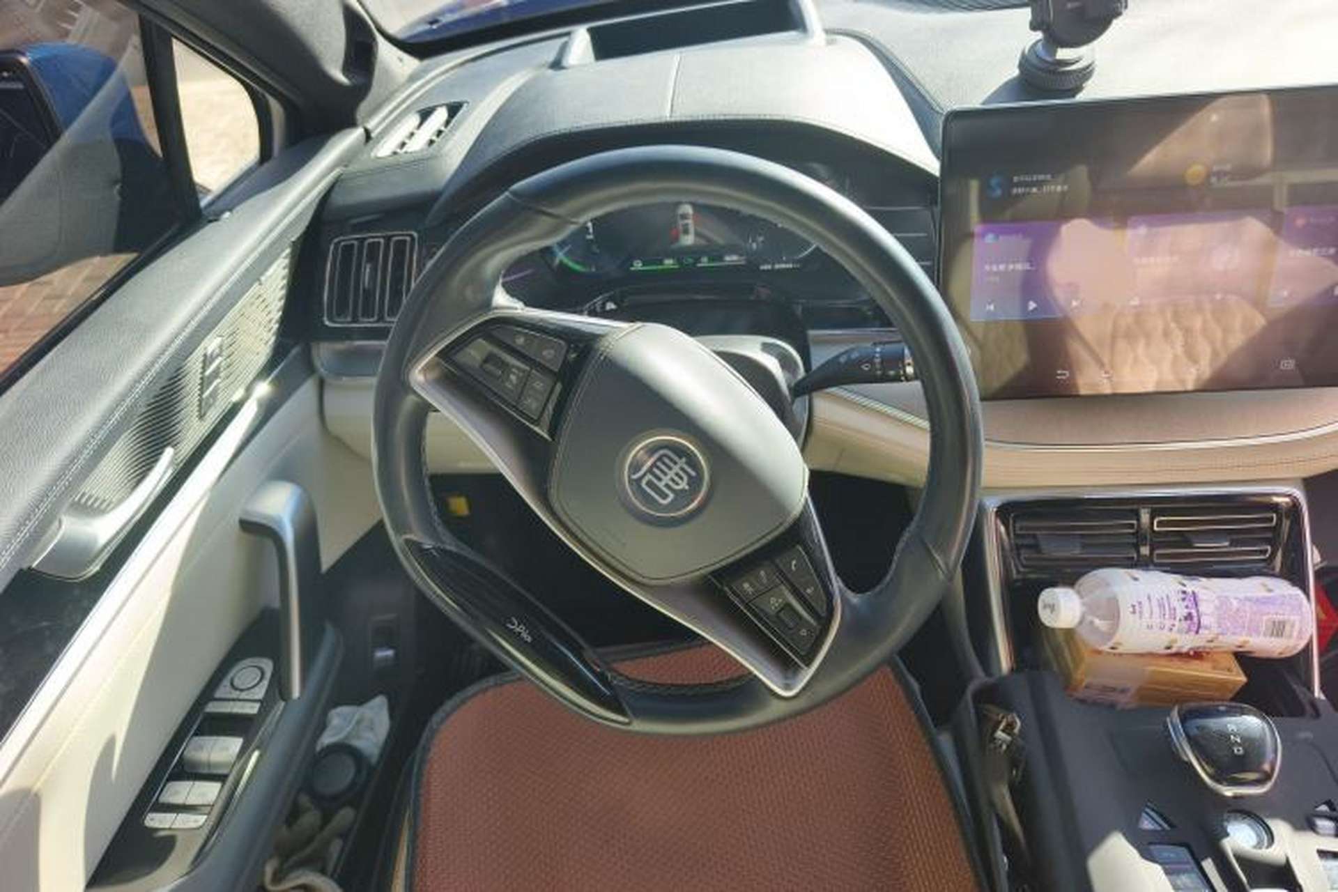 Used BYD Tang New Energy 2022 DM-p 215KM Four-Wheel Drive Flagship Model Steering Wheel