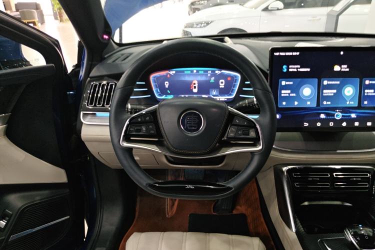 Used BYD Tang New Energy 2022 EV 635 km All-Wheel-Drive Flagship Model Steering Wheel
