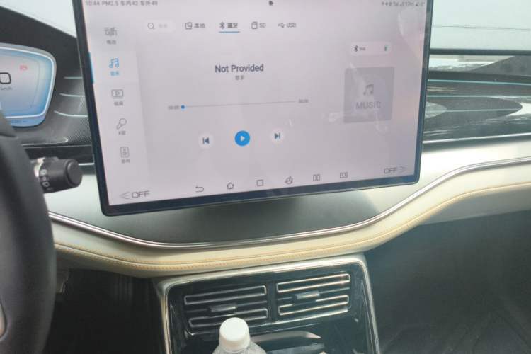 Used BYD Tang New Energy 2022 DM-p 215KM Four-Wheel Drive Flagship Model Audio And AC Panel