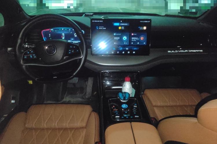 Used BYD Tang New Energy 2022 DM-p 215KM Four-Wheel Drive Flagship Model Center Console