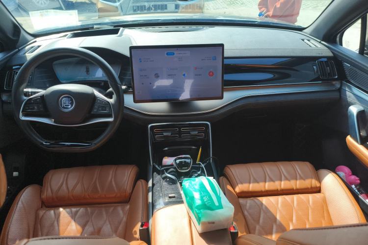 Used BYD Tang New Energy 2022 DM-p 215 km All-Wheel-Drive Deluxe Model Center Console