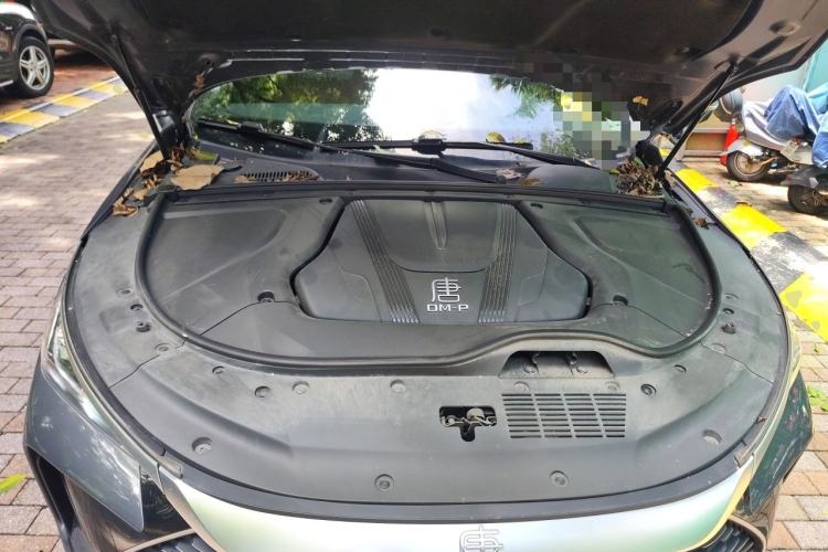 Used BYD Tang New Energy 2022 DM-p 215KM Four-Wheel Drive Flagship Model Engine Bay