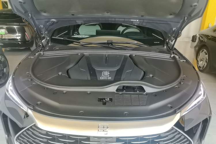 Used BYD Tang New Energy 2022 DM-p 215KM Four-Wheel Drive Flagship Model Engine Bay