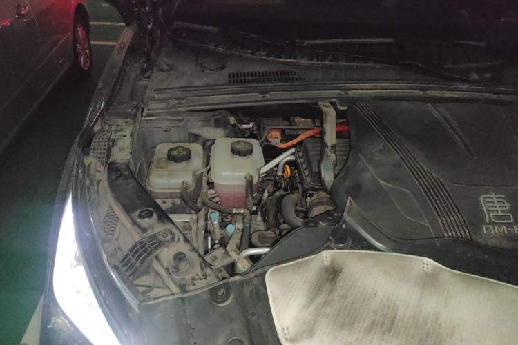 Used BYD Tang New Energy 2022 DM-p 215KM Four-Wheel Drive Flagship Model Engine Bay Right