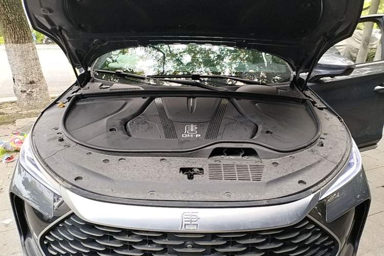 Used BYD Tang New Energy 2022 DM-p 215KM Four-Wheel Drive Flagship Model Engine Bay