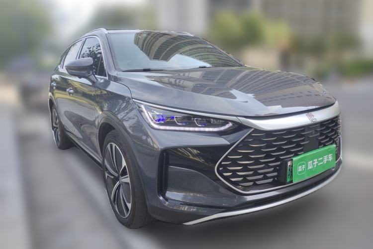 Used BYD Tang New Energy 2022 DM-p 215KM Four-Wheel Drive Flagship Model Front Right 45 Deg