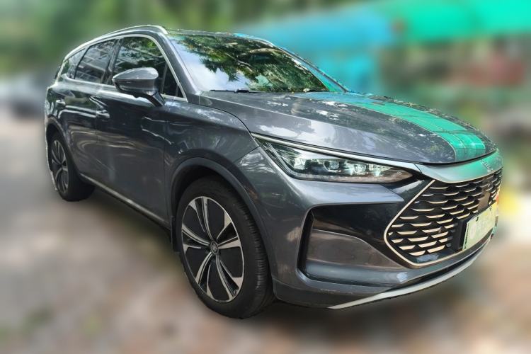 Used BYD Tang New Energy 2022 DM-p 215KM Four-Wheel Drive Flagship Model Front Right 45 Deg