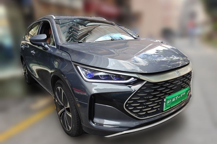 Used BYD Tang New Energy 2022 DM-p 215KM Four-Wheel Drive Flagship Model Front Right 45 Deg