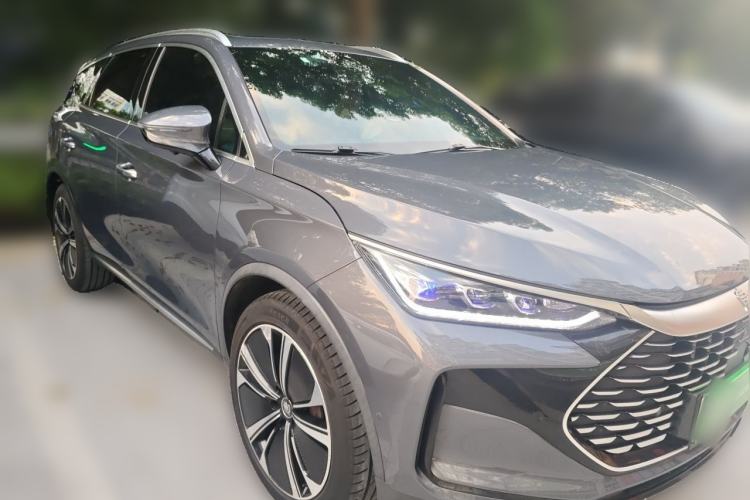 Used BYD Tang New Energy 2022 DM-p 215KM Four-Wheel Drive Flagship Model Front Right 45 Deg