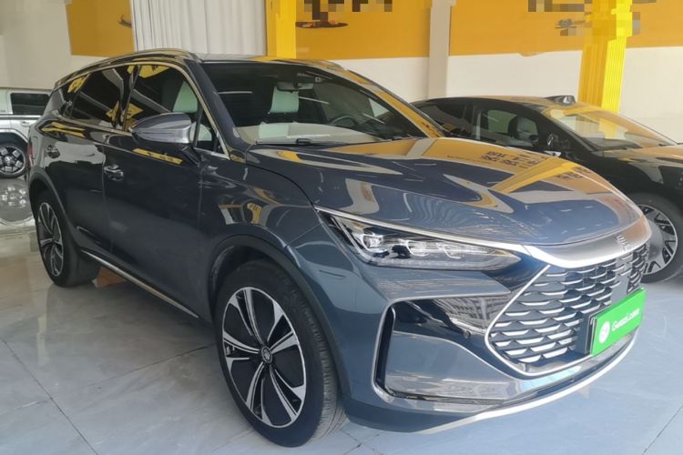 Used BYD Tang New Energy 2022 DM-p 215KM Four-Wheel Drive Flagship Model Front Right 45 Deg