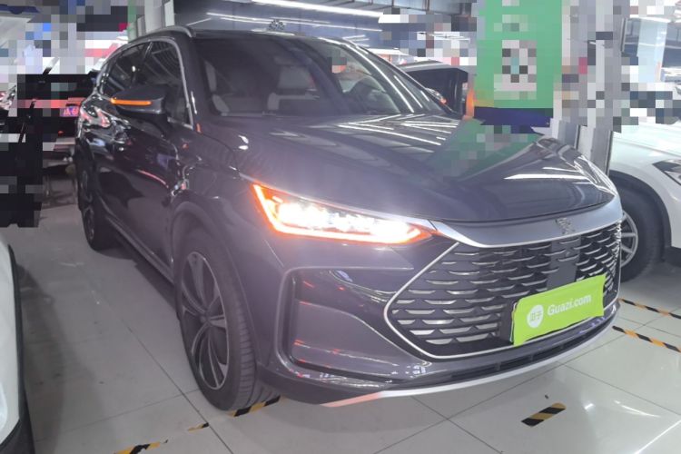 Used BYD Tang New Energy 2022 DM-p 215KM Four-Wheel Drive Flagship Model Front Right 45 Deg