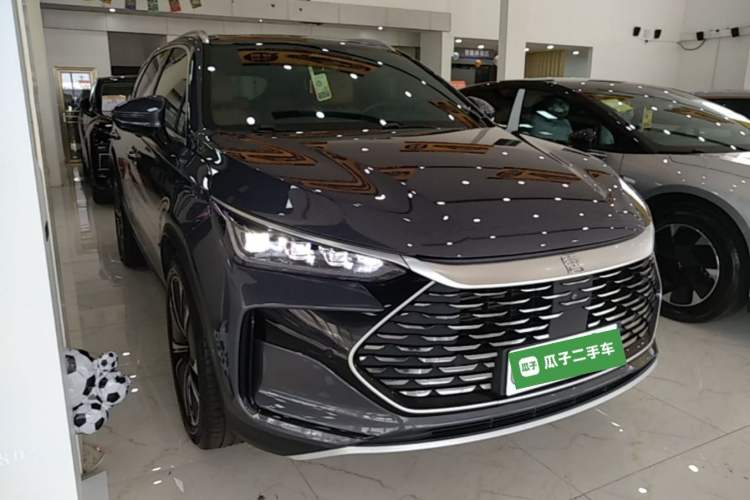 Used BYD Tang New Energy 2022 DM-p 215KM Four-Wheel Drive Flagship Model Front Right 45 Deg