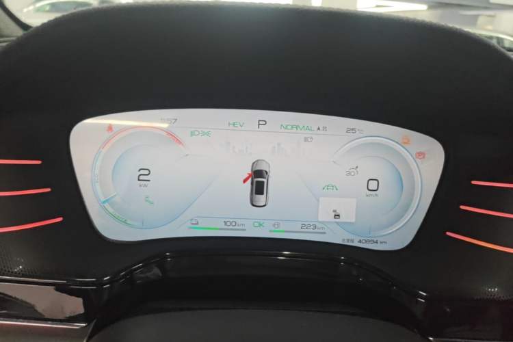 Used BYD Tang New Energy 2022 DM-p 215KM Four-Wheel Drive Flagship Model Instrument Cluster
