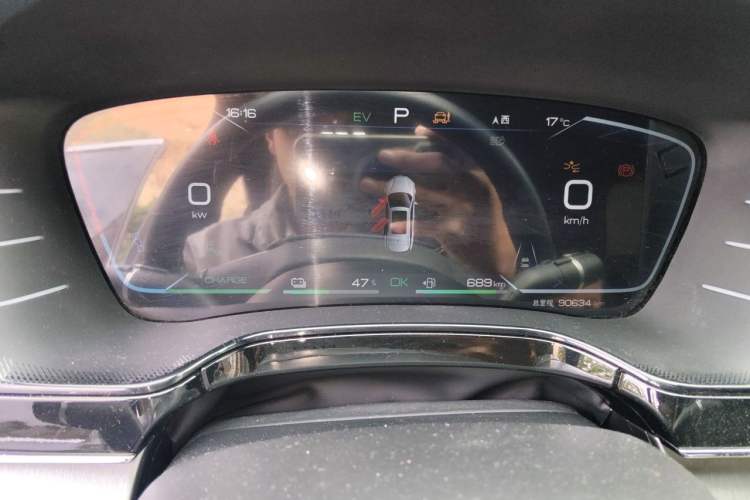Used BYD Tang New Energy 2022 DM-p 215KM Four-Wheel Drive Flagship Model Instrument Cluster