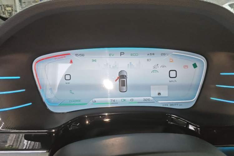 Used BYD Tang New Energy 2022 DM-p 215KM Four-Wheel Drive Flagship Model Instrument Cluster