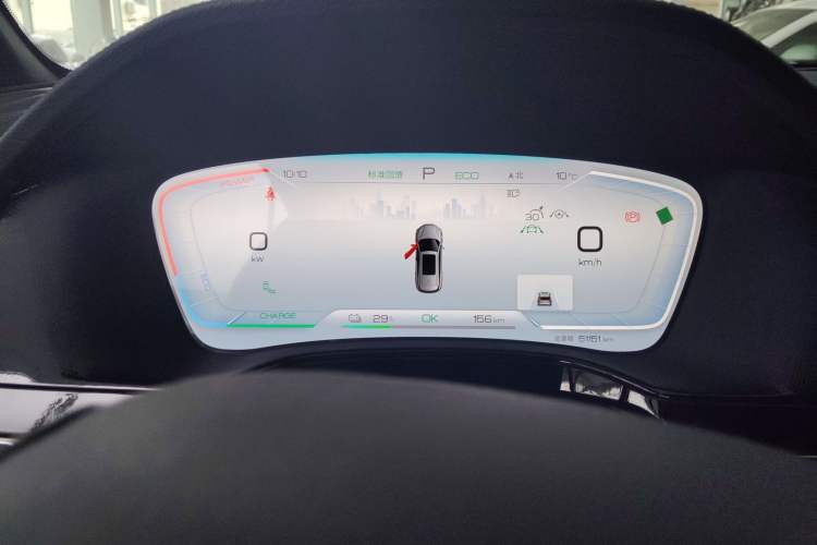 Used BYD Tang New Energy 2022 EV 600KM Luxury Model Instrument Cluster