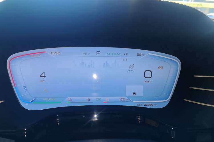 Used BYD Tang New Energy 2022 DM-p 215KM Four-Wheel Drive Flagship Model Instrument Cluster