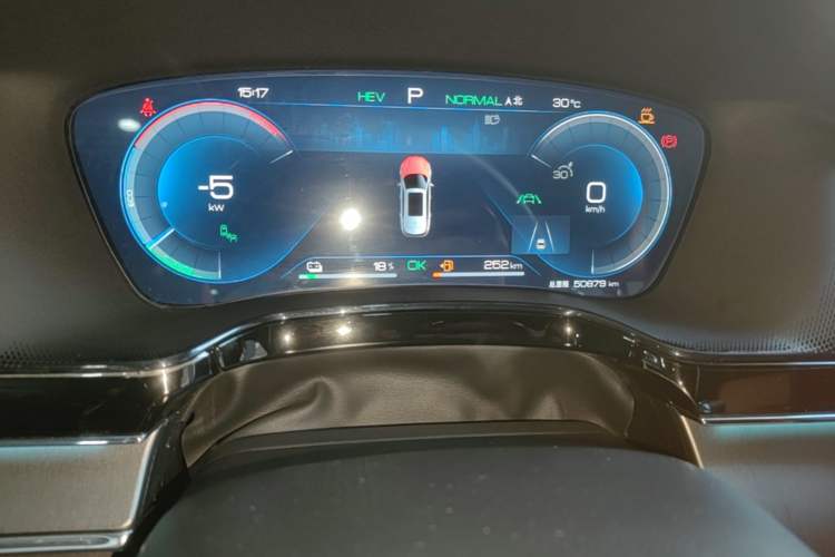 Used BYD Tang New Energy 2022 DM-i 252km Luxury Model Instrument Cluster