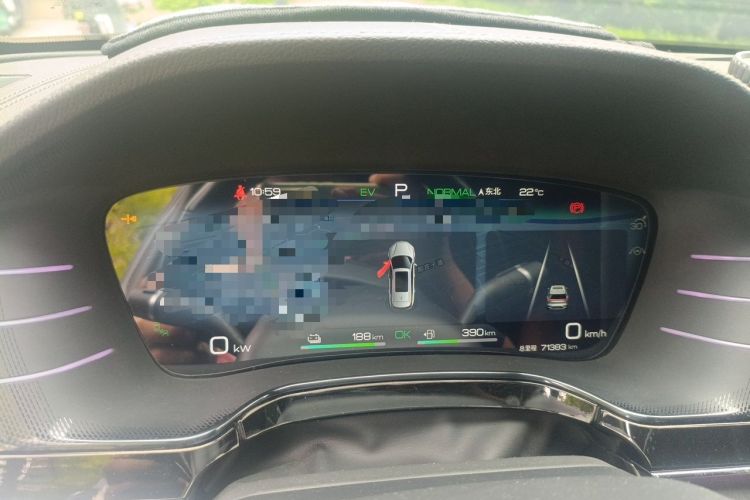 Used BYD Tang New Energy 2022 DM-p 215KM Four-Wheel Drive Flagship Model Instrument Cluster