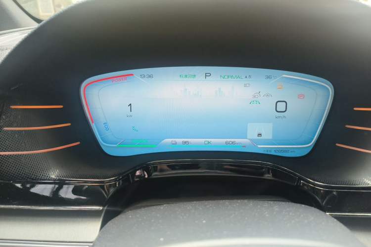 Used BYD Tang New Energy 2022 EV 635 km All-Wheel-Drive Flagship Model Instrument Cluster