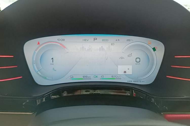Used BYD Tang New Energy 2022 DM-p 215 km All-Wheel-Drive Deluxe Model Instrument Cluster