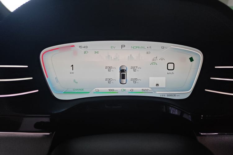 Used BYD Tang New Energy 2022 DM-p 215 km All-Wheel-Drive Deluxe Model Instrument Cluster