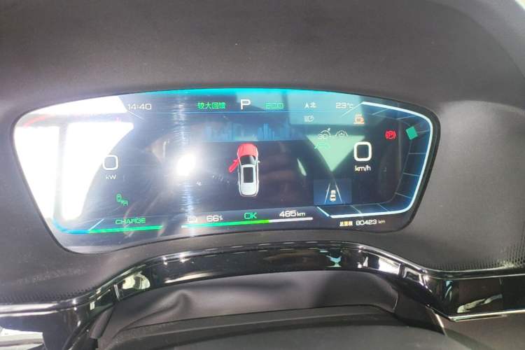 Used BYD Tang New Energy 2022 EV 730KM Luxury Model Instrument Cluster