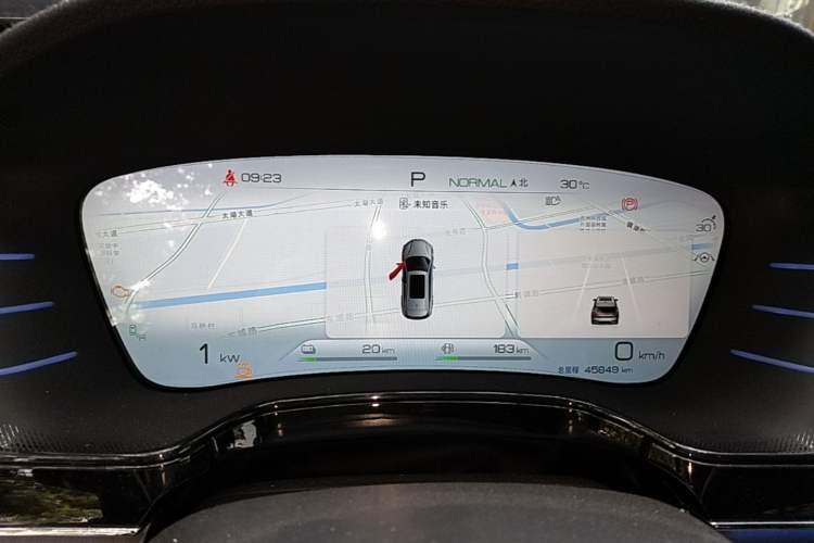 Used BYD Tang New Energy 2022 DM-p 215KM Four-Wheel Drive Flagship Model Instrument Cluster