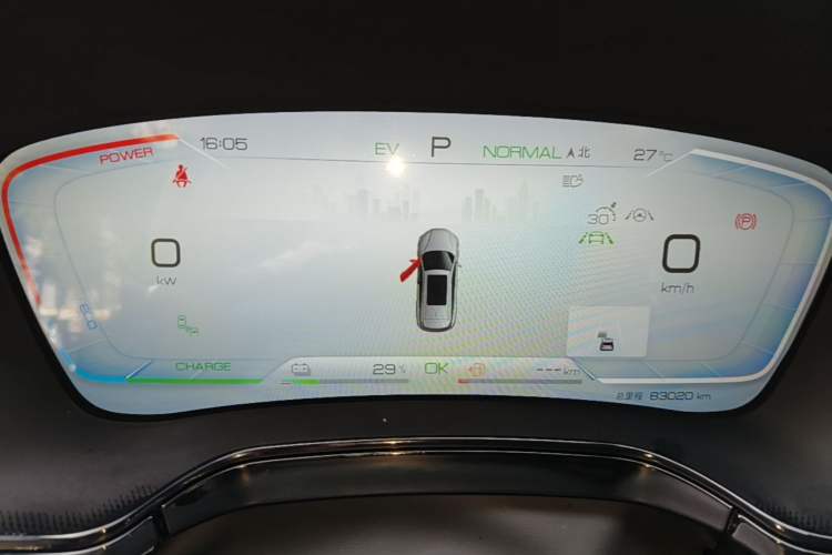 Used BYD Tang New Energy 2022 DM-p 215KM Four-Wheel Drive Flagship Model Instrument Cluster