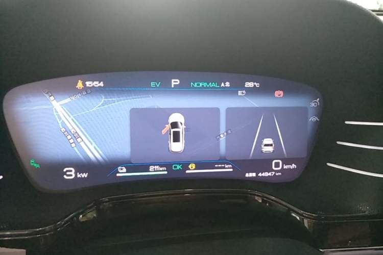 Used BYD Tang New Energy 2022 DM-p 215KM Four-Wheel Drive Flagship Model Instrument Cluster
