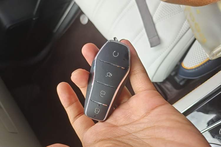 Used BYD Tang New Energy 2022 DM-p 215 km All-Wheel-Drive Deluxe Model Interior 1
