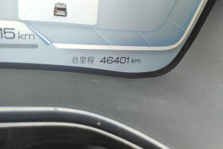 Used BYD Tang New Energy 2022 DM-p 215KM Four-Wheel Drive Flagship Model Odometer Close Up