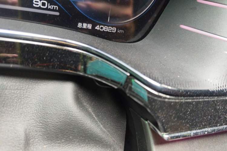 Used BYD Tang New Energy 2022 DM-p 215KM Four-Wheel Drive Flagship Model Odometer Close Up