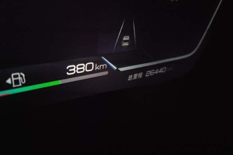 Used BYD Tang New Energy 2022 DM-p 215KM Four-Wheel Drive Flagship Model Odometer Close Up