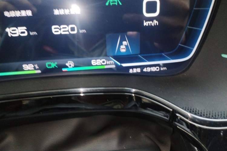 Used BYD Tang New Energy 2022 DM-p 215KM Four-Wheel Drive Flagship Model Odometer Close Up
