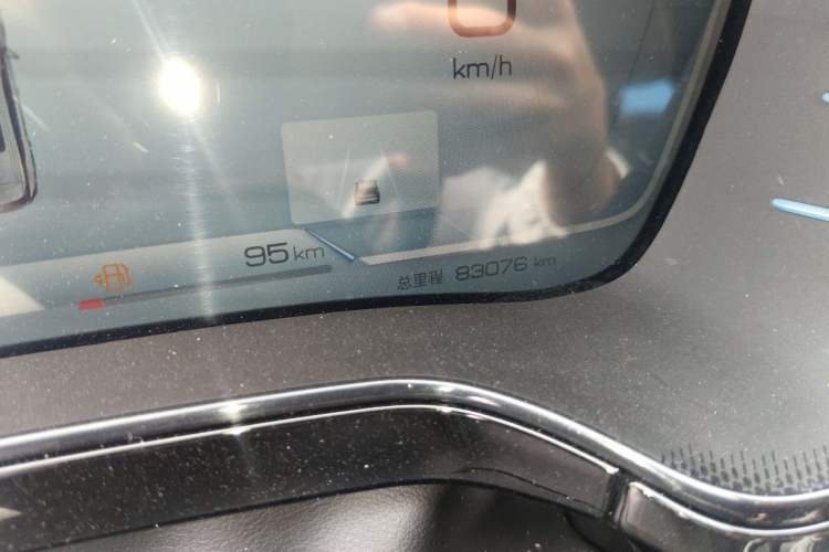 Used BYD Tang New Energy 2022 DM-p 215KM Four-Wheel Drive Flagship Model Odometer Close Up