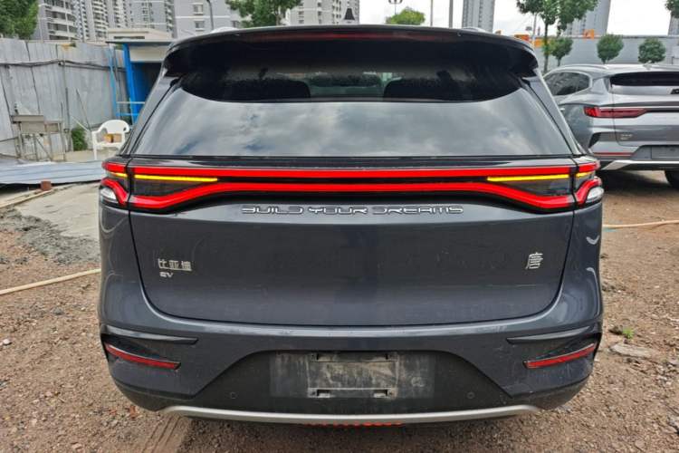 Used BYD Tang New Energy 2022 EV 600KM Luxury Model Rear